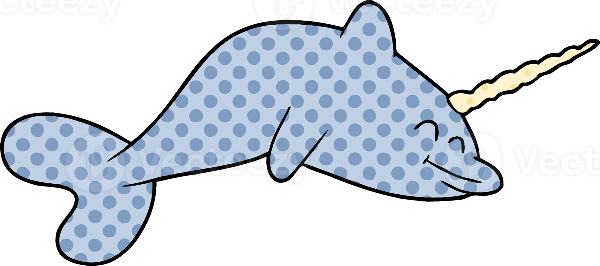 cartoon narwhal drawing png