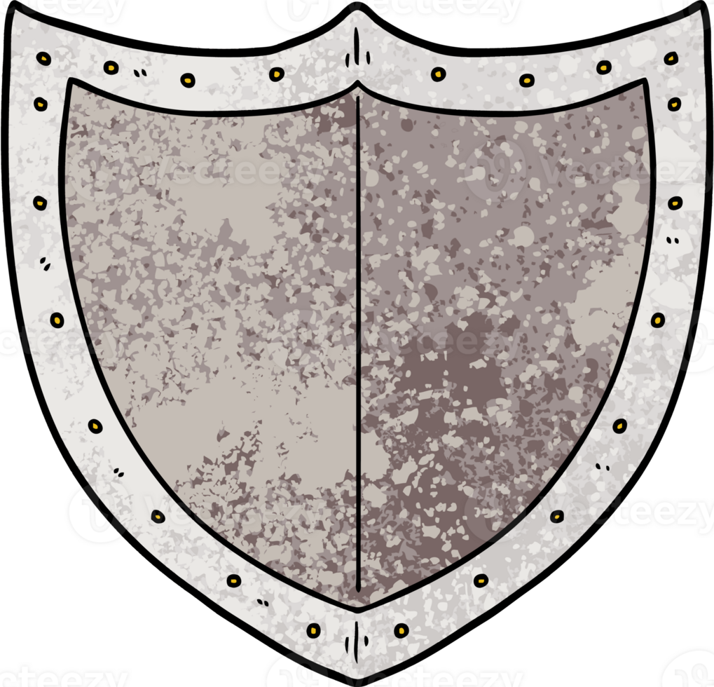 cartoon shield drawing png