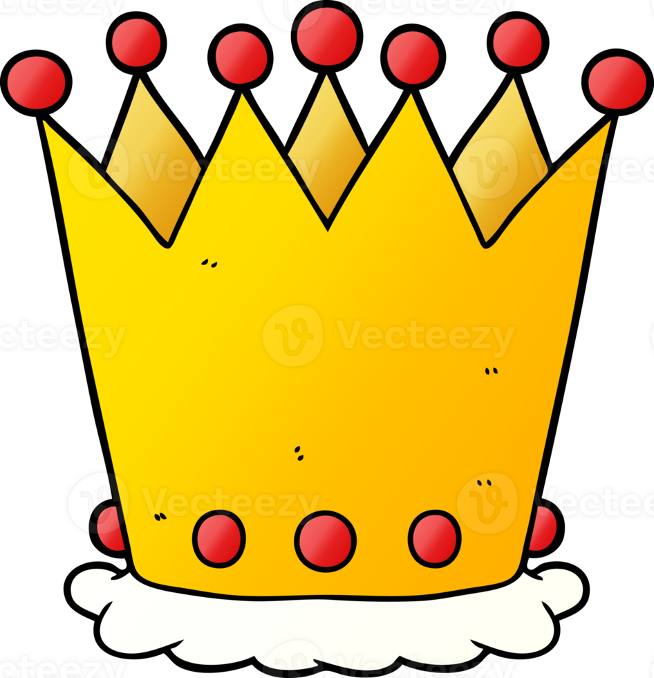 cartoon crown drawing png