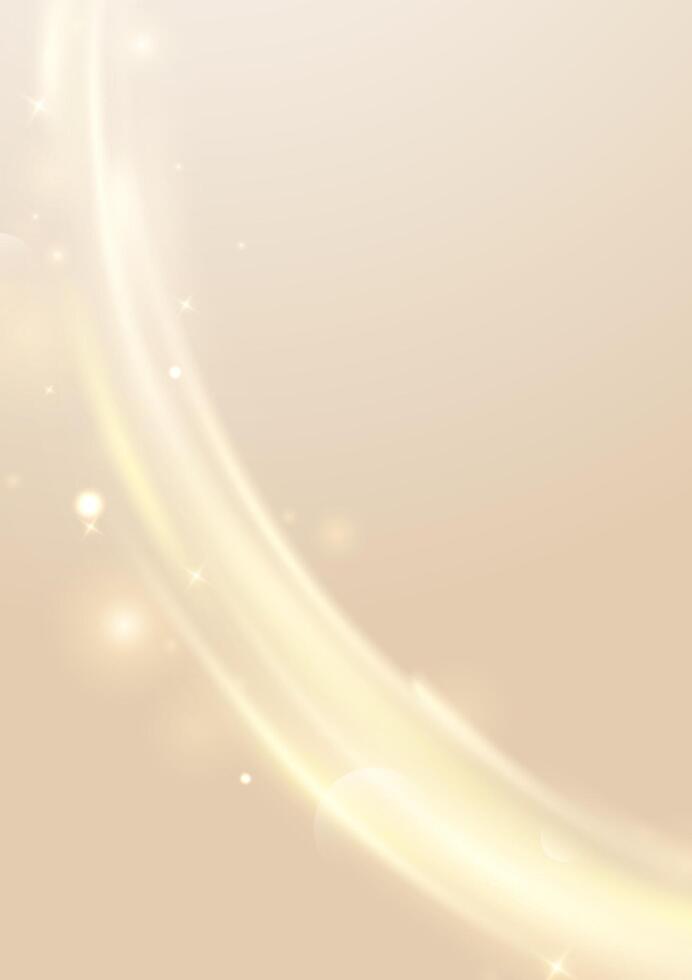 Abstract golden lines background with luxury golden illustration. vector