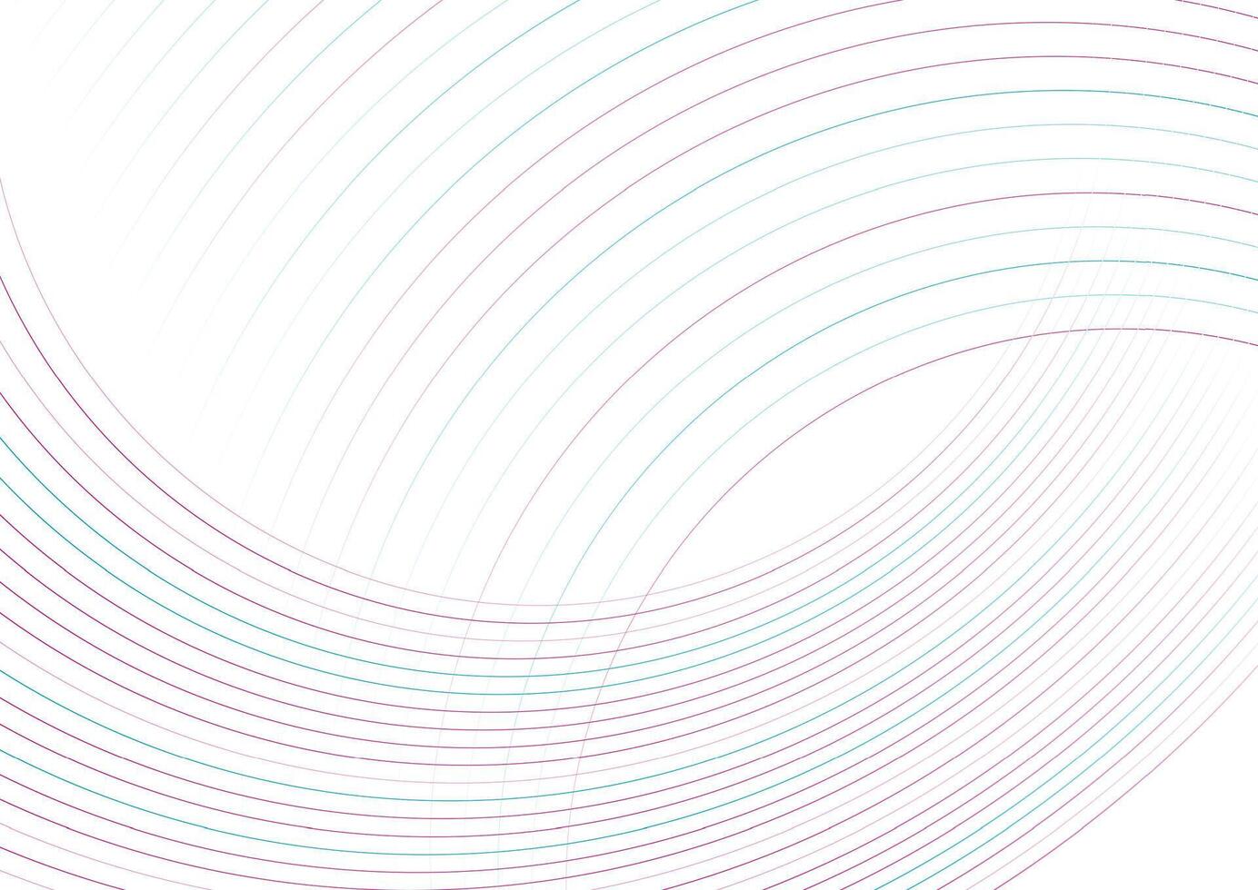 Blue pink minimal lines abstract futuristic tech background vector