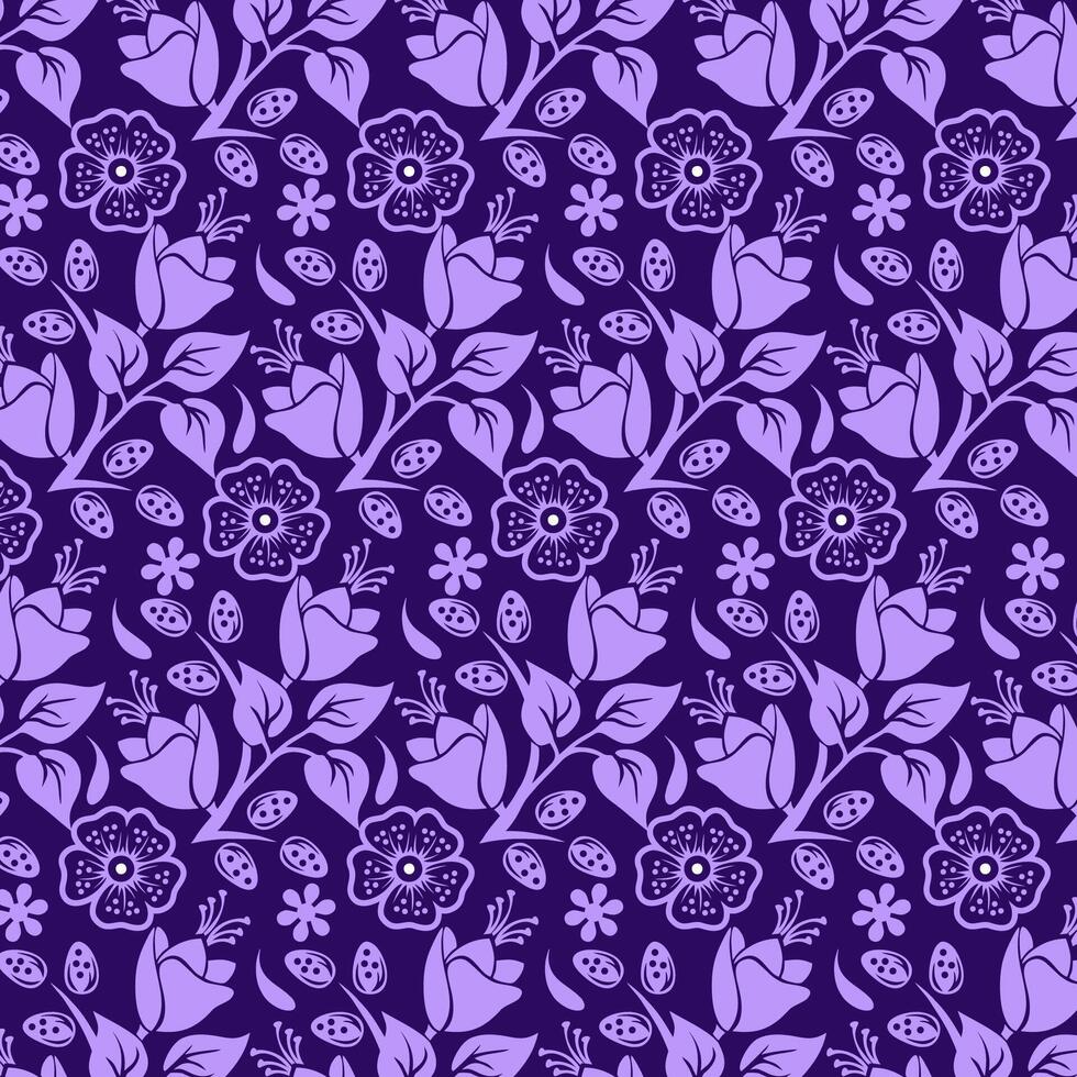Traditional Batik Design from Indonesia vector