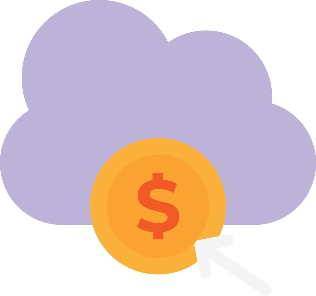 Pay Per Click Cloud vector