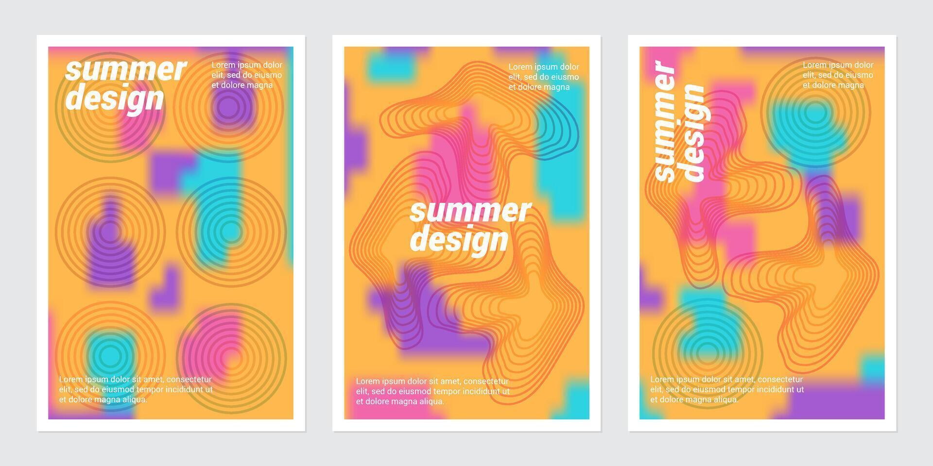 Liquid gradient color background design and Fluid composition. Creative illustration for poster, web, landing, page, cover, ad, greeting, card, promotion. vector