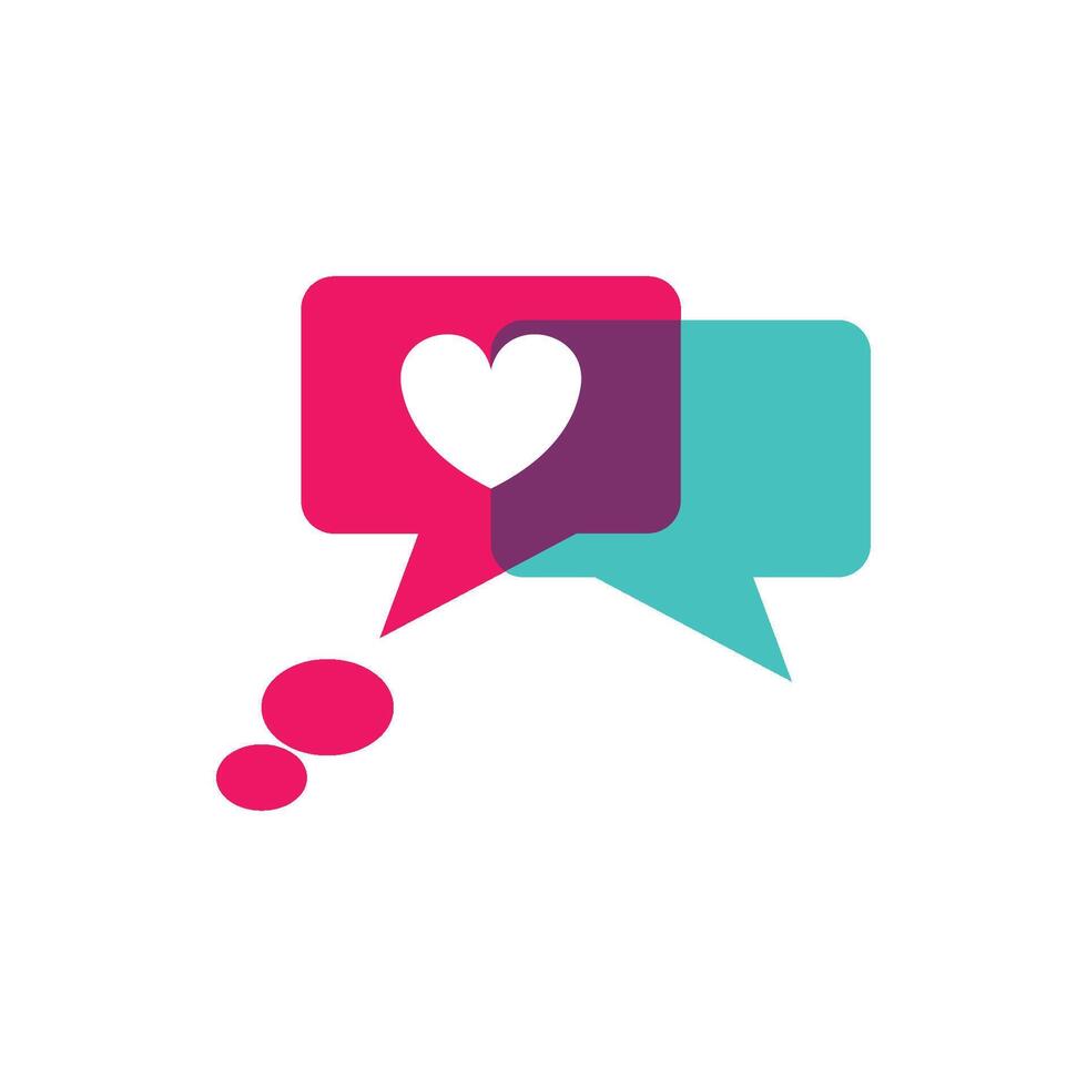 Speech bubble icon vector