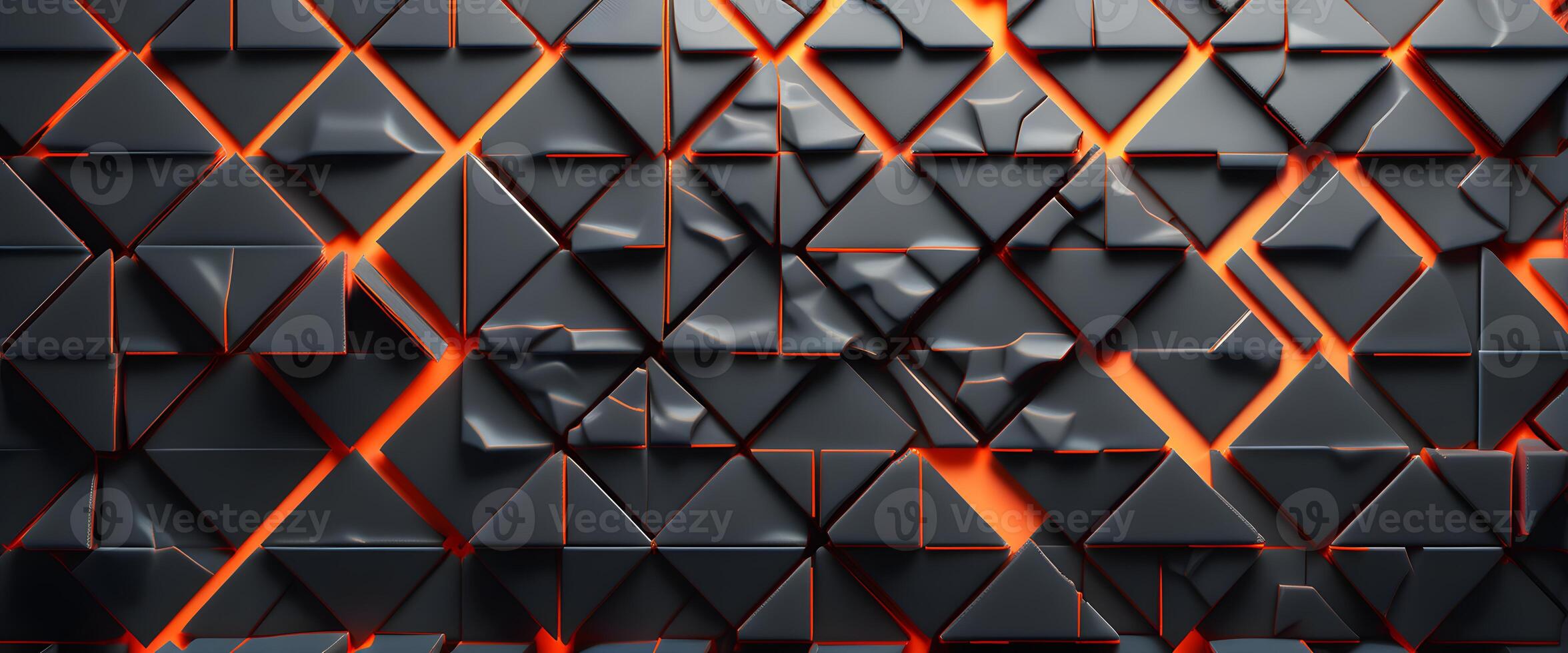 Carbon texture 3d tiles aligned. Abstract background wallpaper. Ascetic web banner. photo