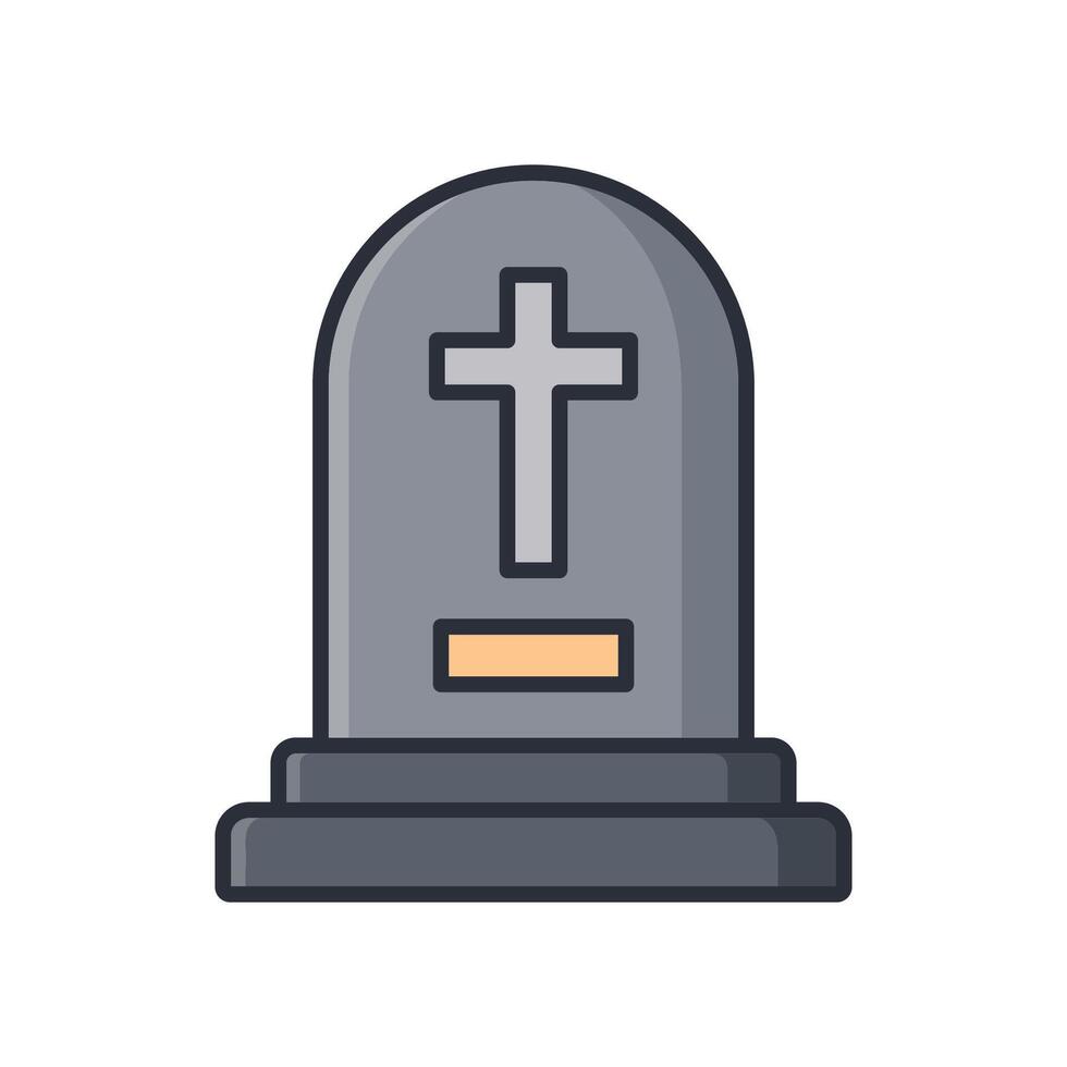 tombstone icon design template simple and clean vector