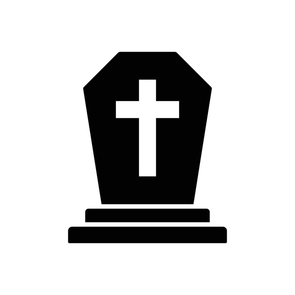 tombstone icon design template simple and clean vector