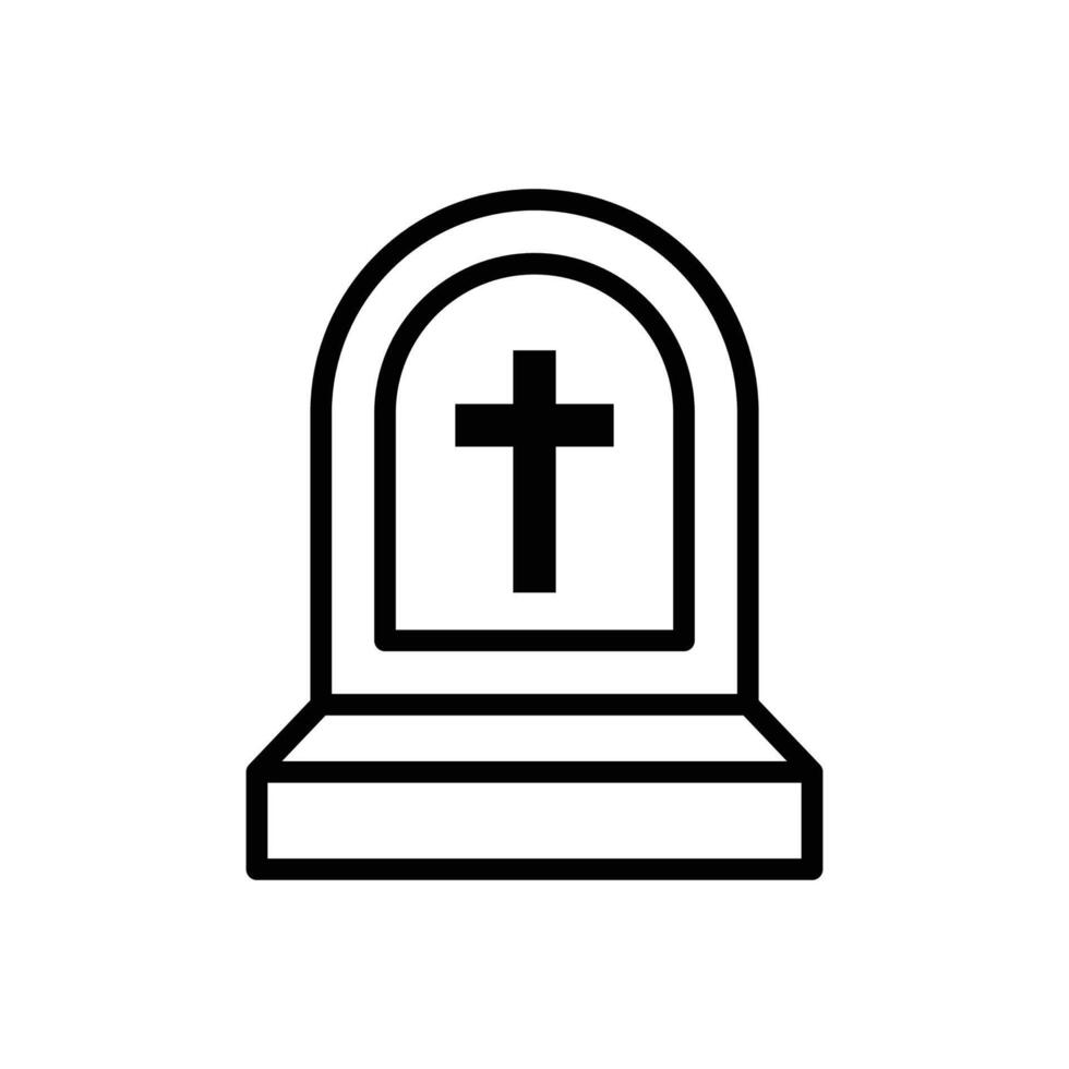 tombstone icon design template simple and clean vector