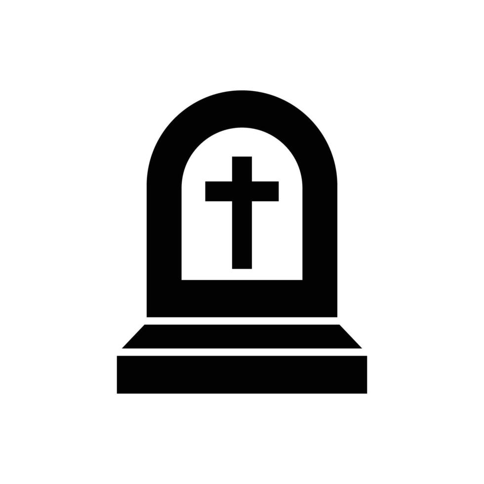 tombstone icon design template simple and clean vector
