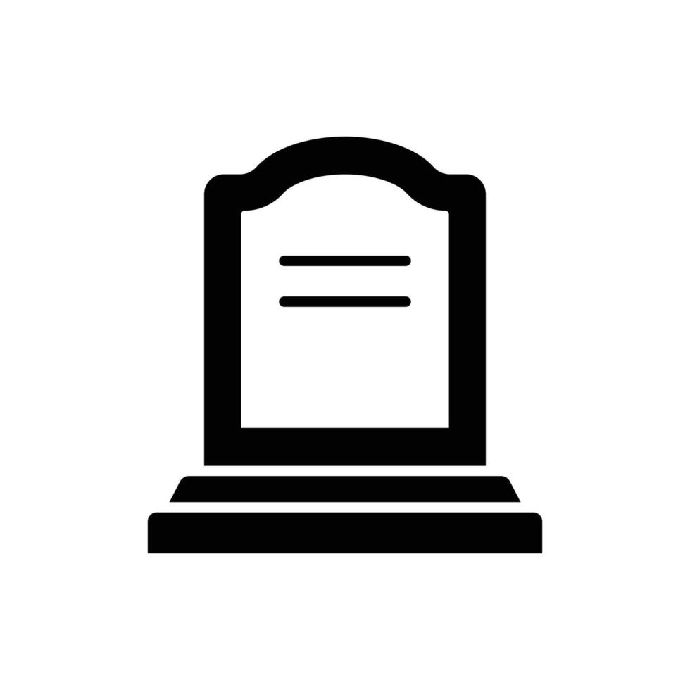 tombstone icon design template simple and clean vector