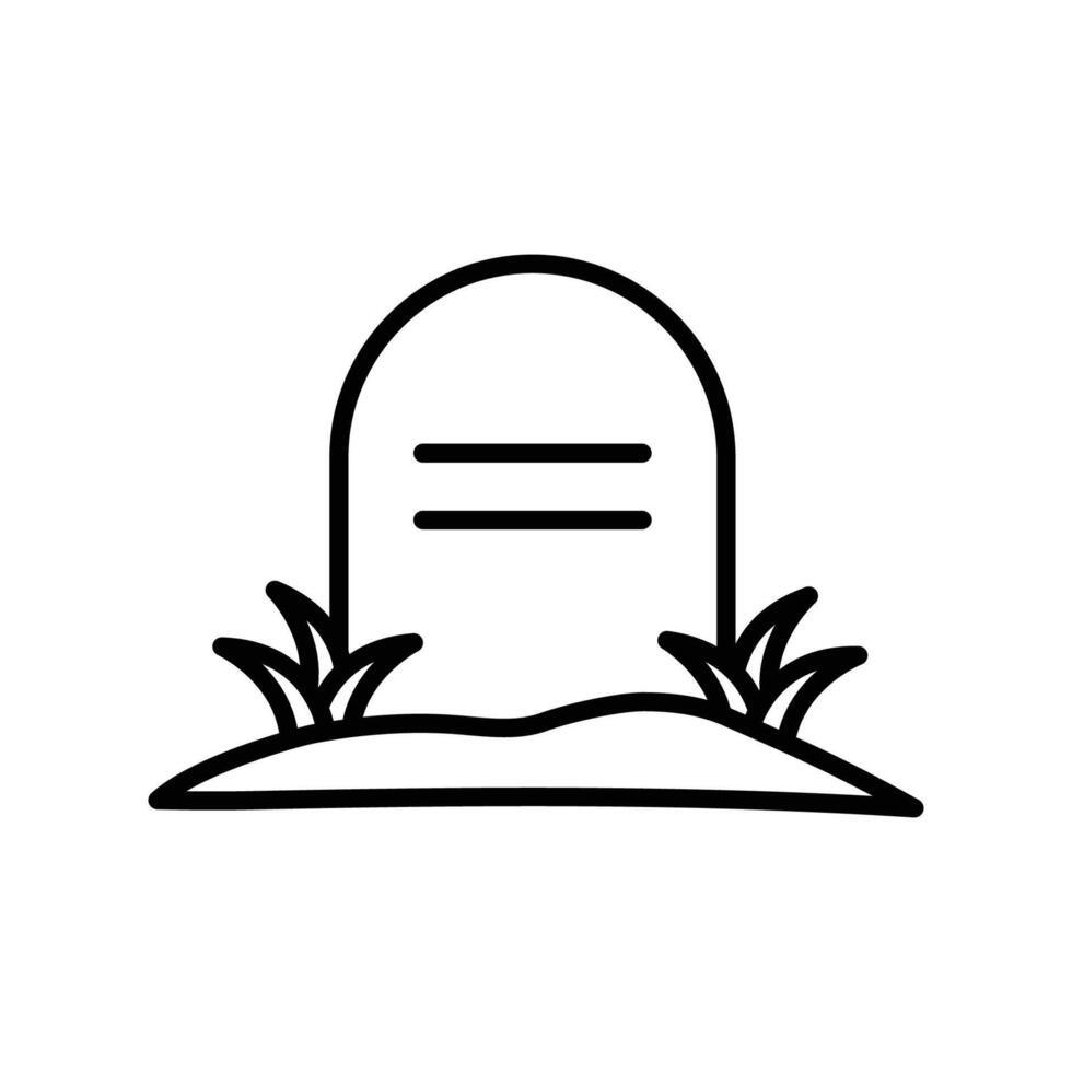 tombstone icon design template simple and clean vector