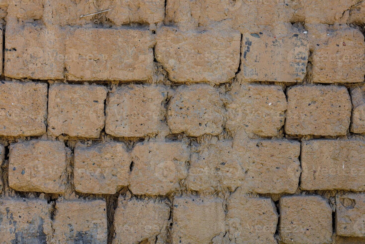 saman brick wall background and texture photo