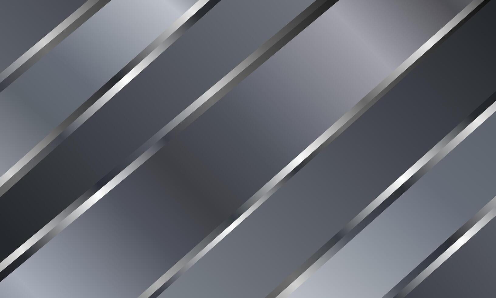 Simple Metallic Silver Background vector