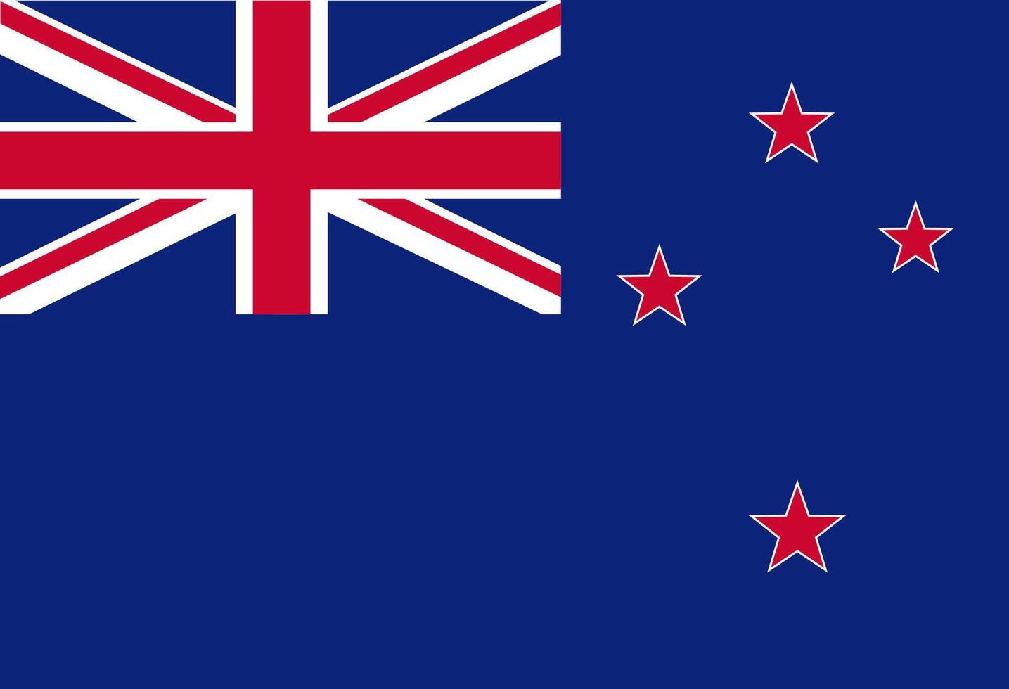 New Zealand flag illustrator country flags vector