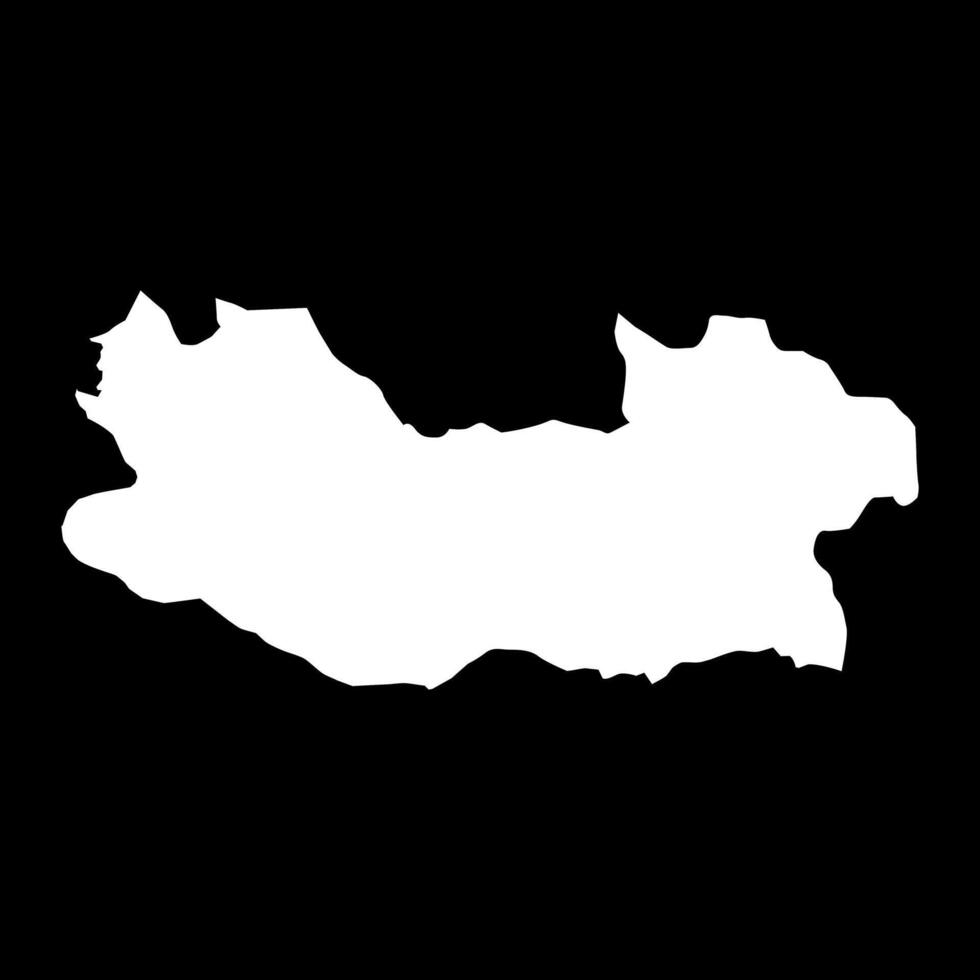 Armavir province map, administrative division of Armenia. vector