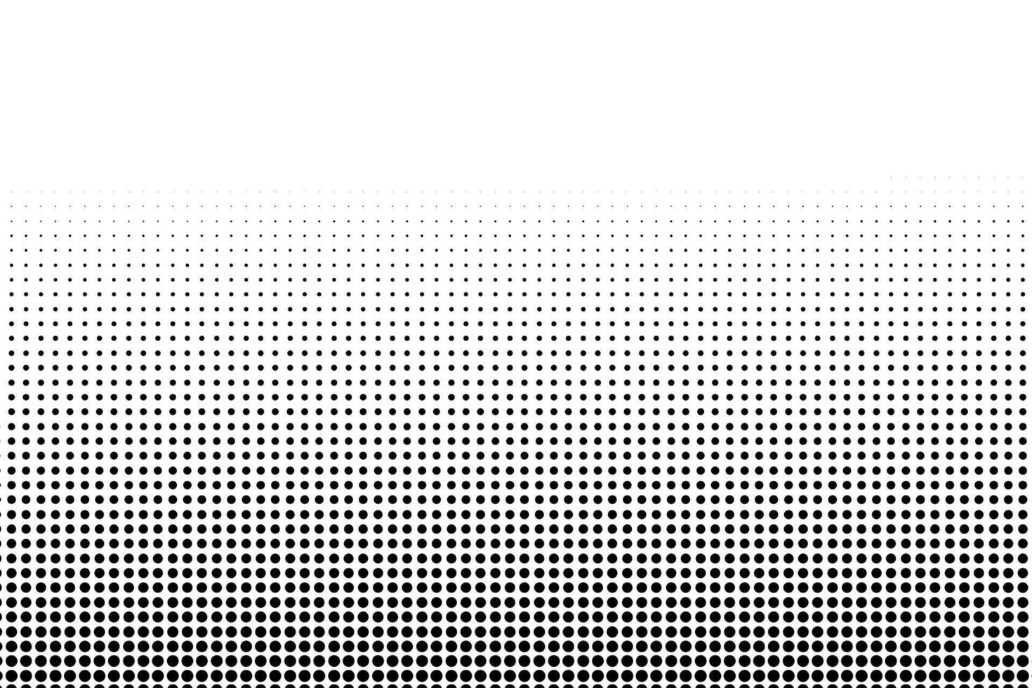 Abstract background comics style black white halftone dots vector