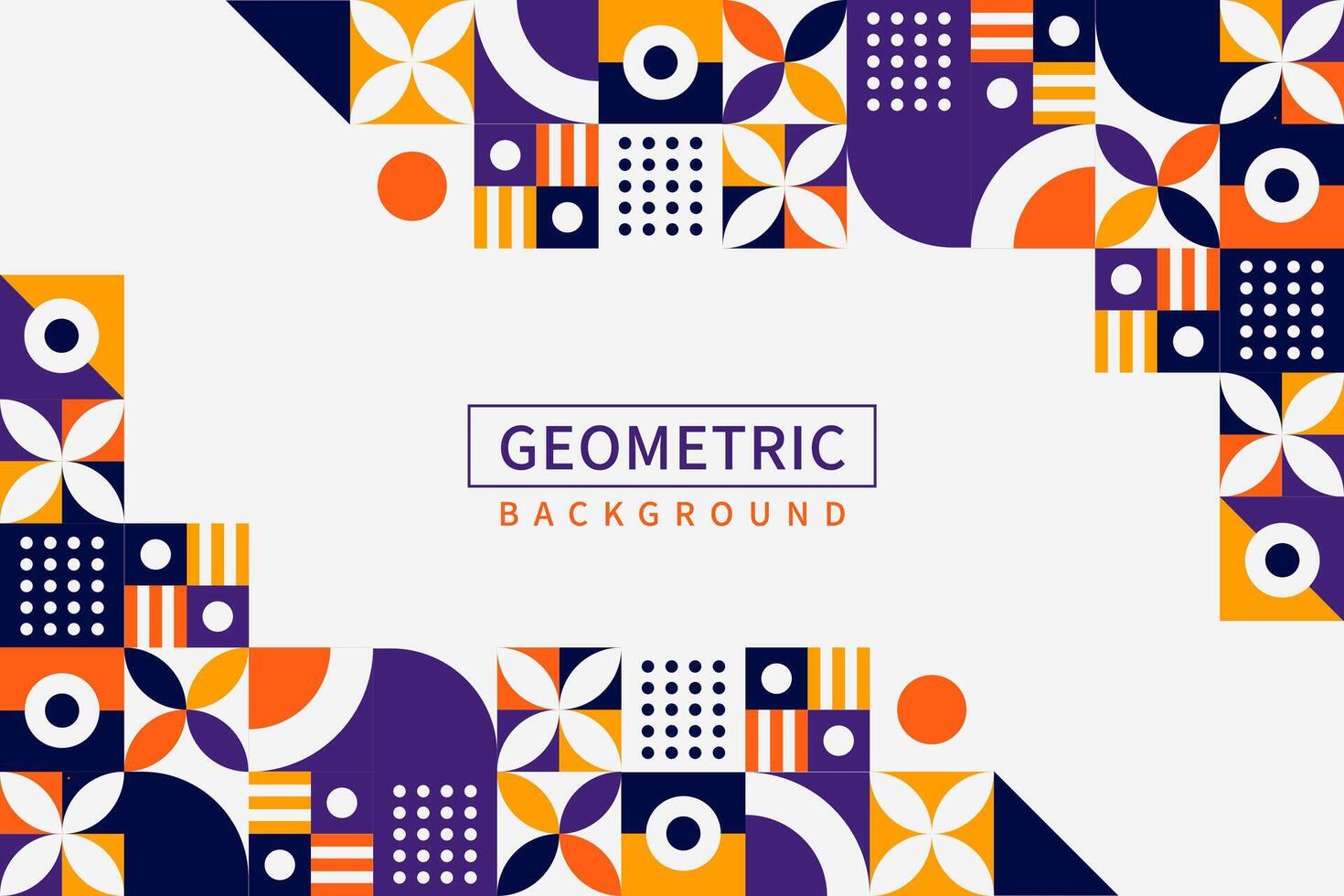 Abstract geometric modern cover book background vector