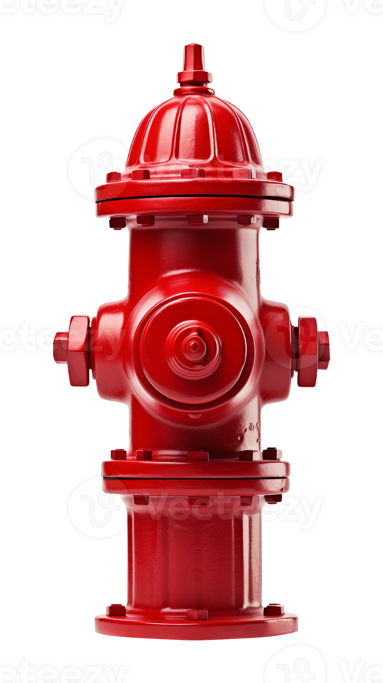 Fire Hydrant Isolated on Transparent Background png