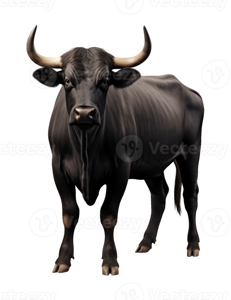 Bull Isolated on Transparent Background png