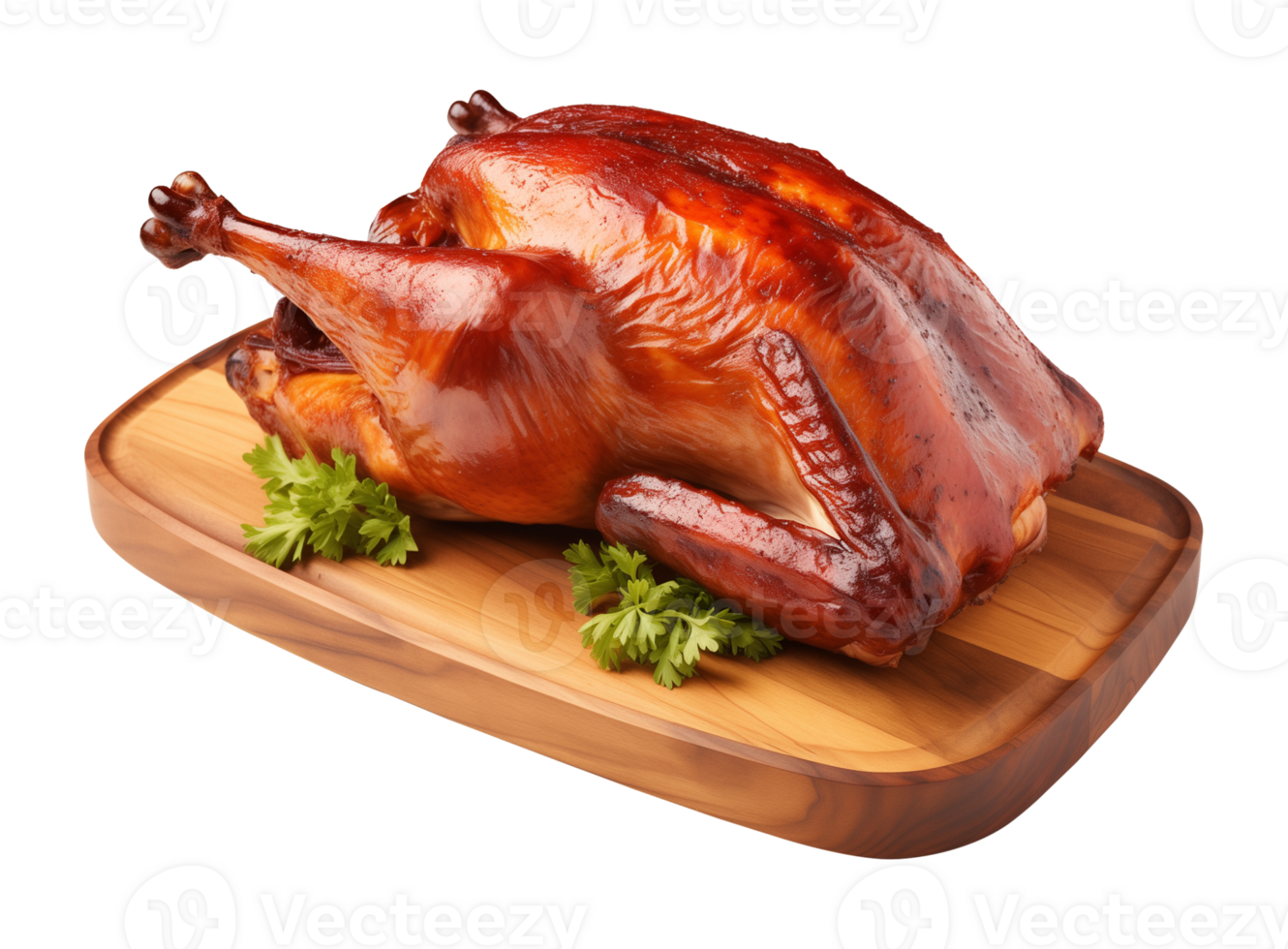 Smoked Turkey Isolated on Transparent Background png