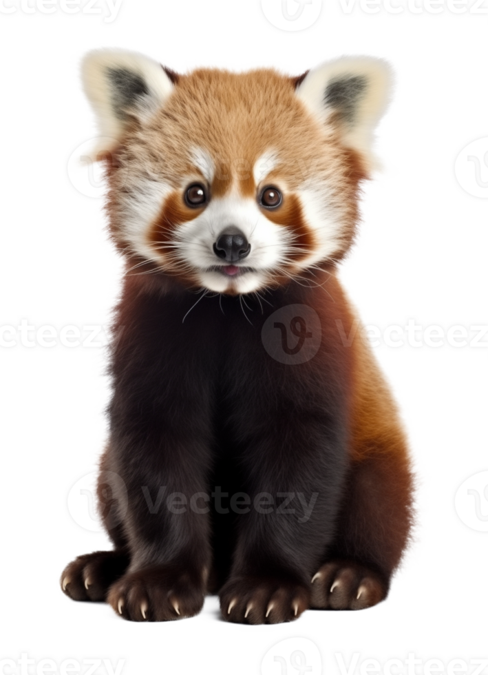 Red Panda Isolated on Transparent Background png