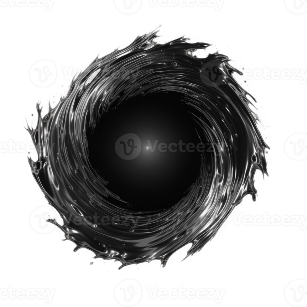 Blackhole Isolated on Transparent Background png