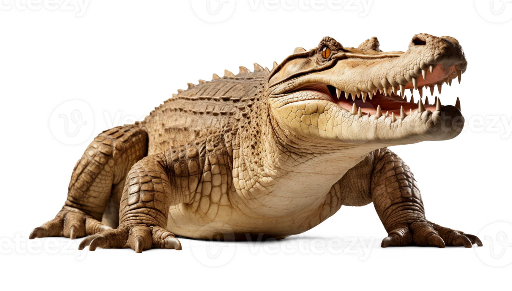 Crocodile Isolated on Transparent Background png