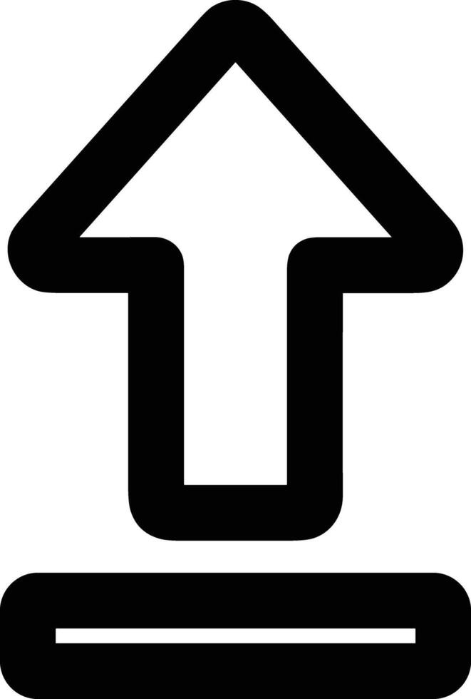 Upload icon symbol image vector