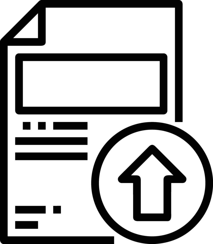 Upload icon symbol image vector
