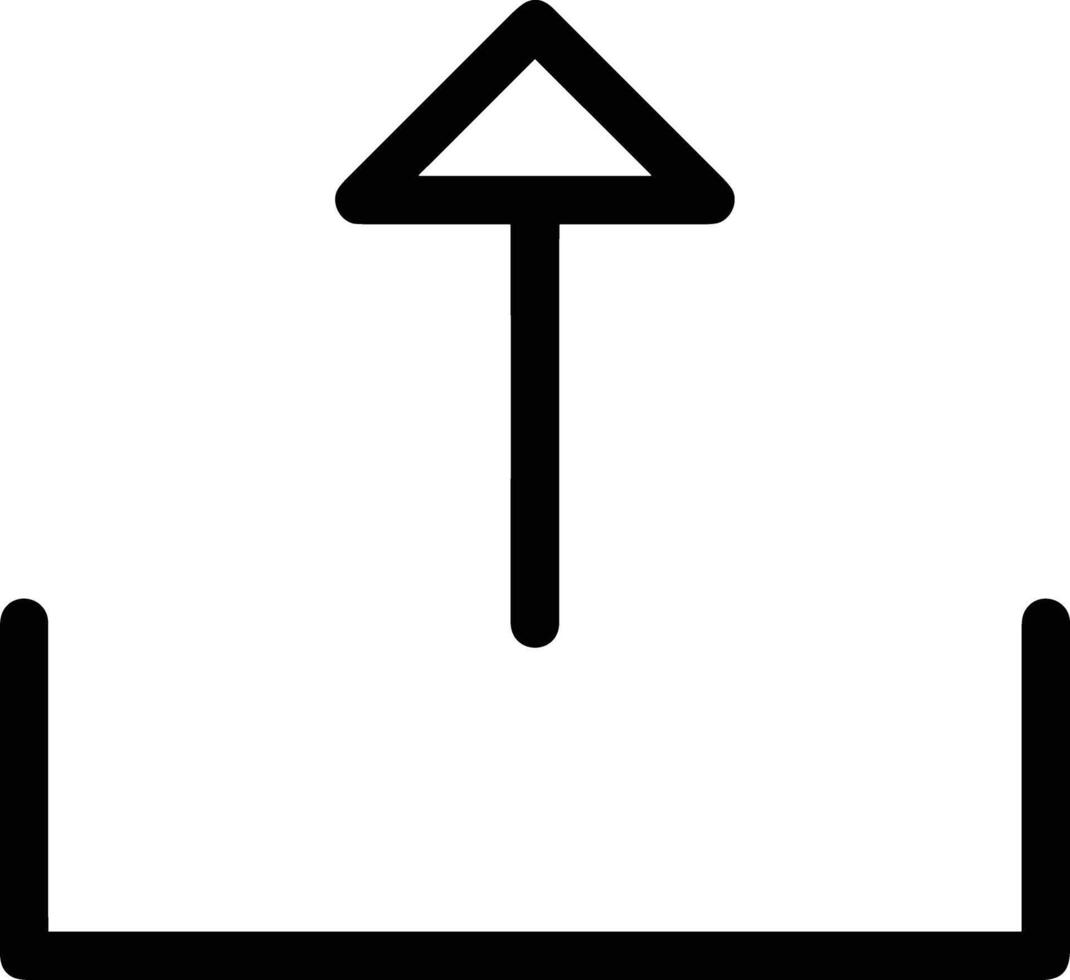 Upload icon symbol image vector