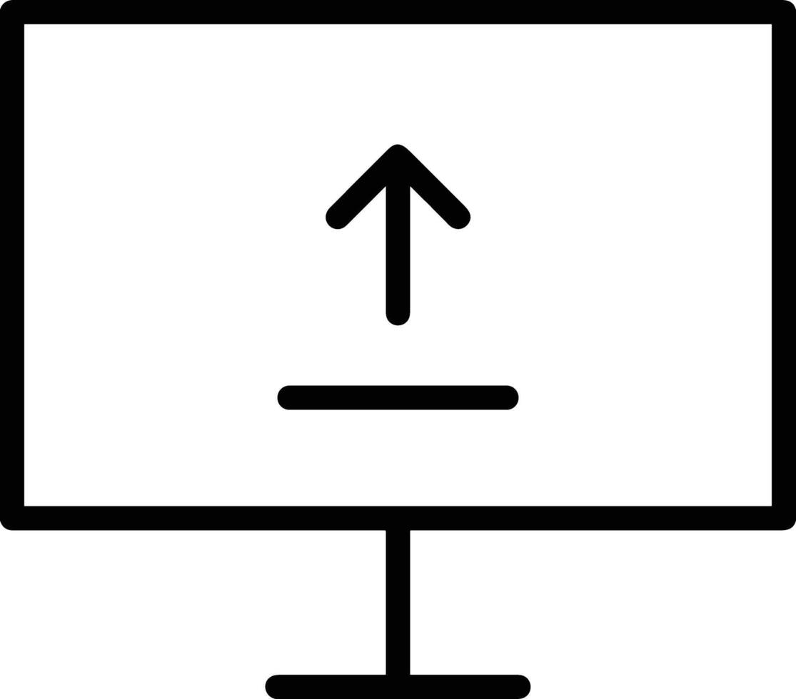 Upload icon symbol image vector