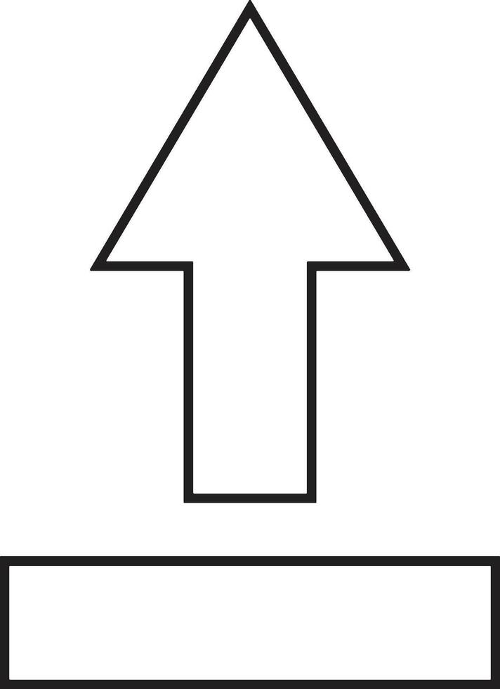 Upload icon symbol image vector