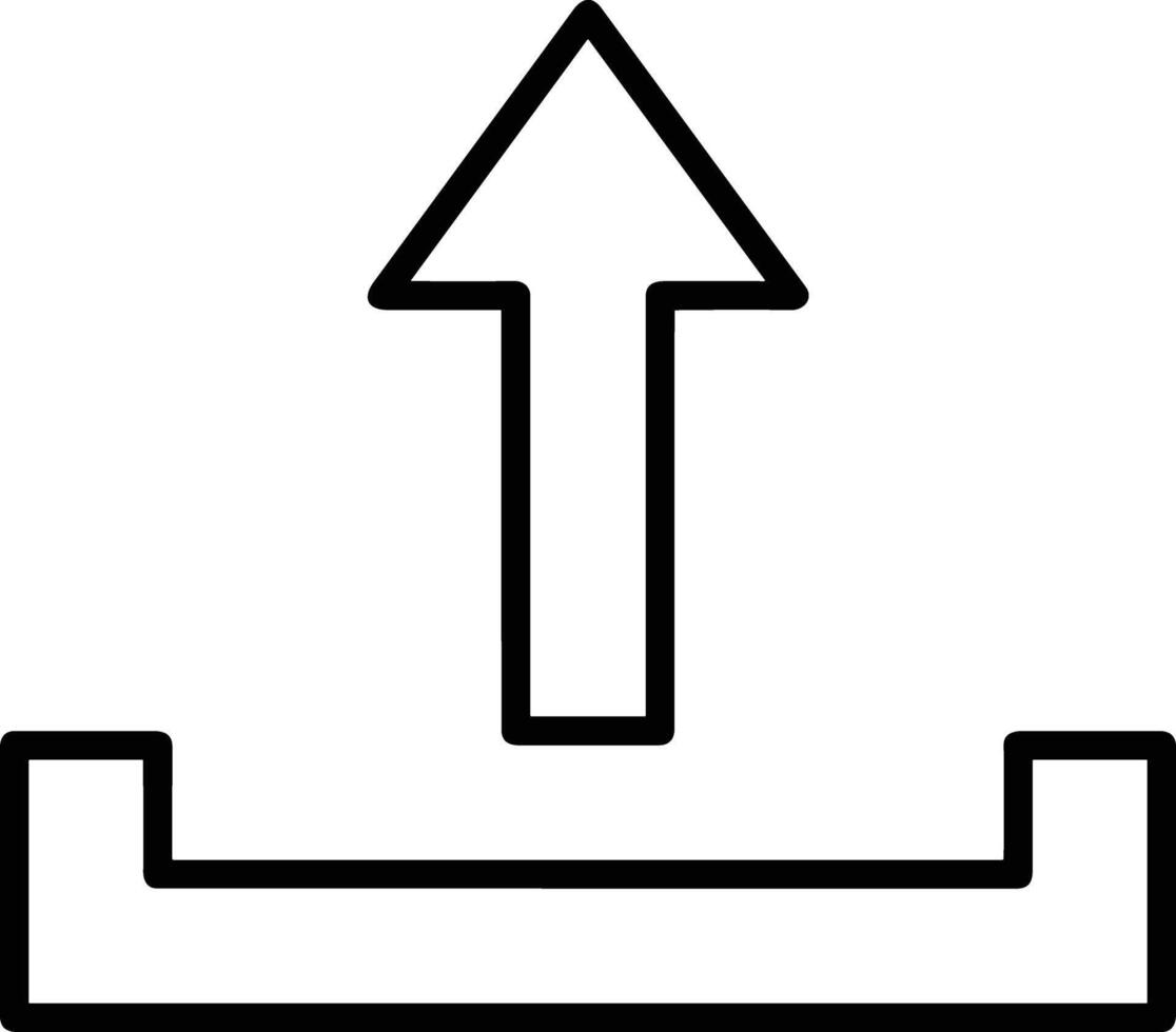 Upload icon symbol image vector