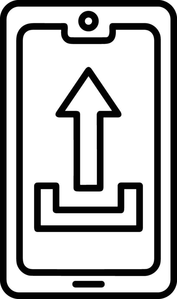 Upload icon symbol image vector