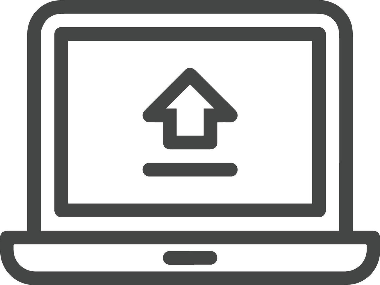Upload icon symbol image vector