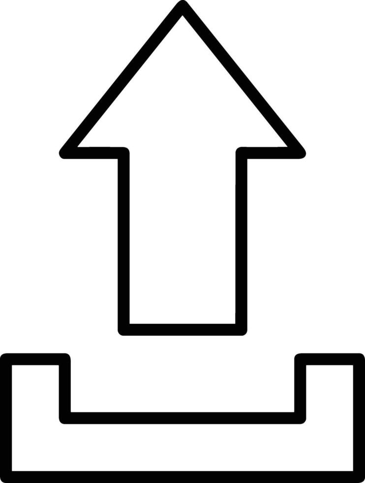 Upload icon symbol image vector