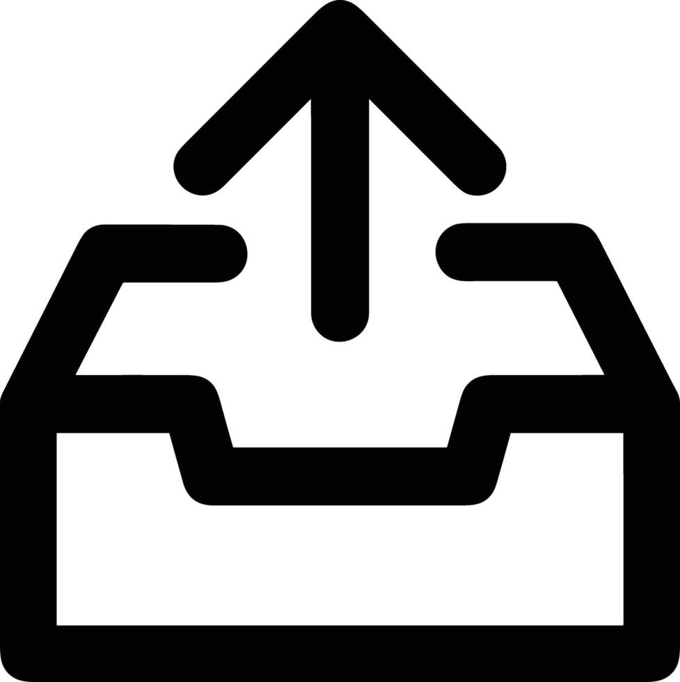 Upload icon symbol image vector