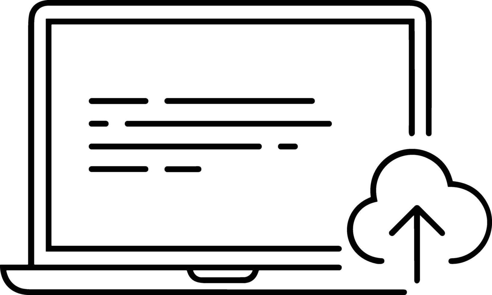 Upload icon symbol image vector