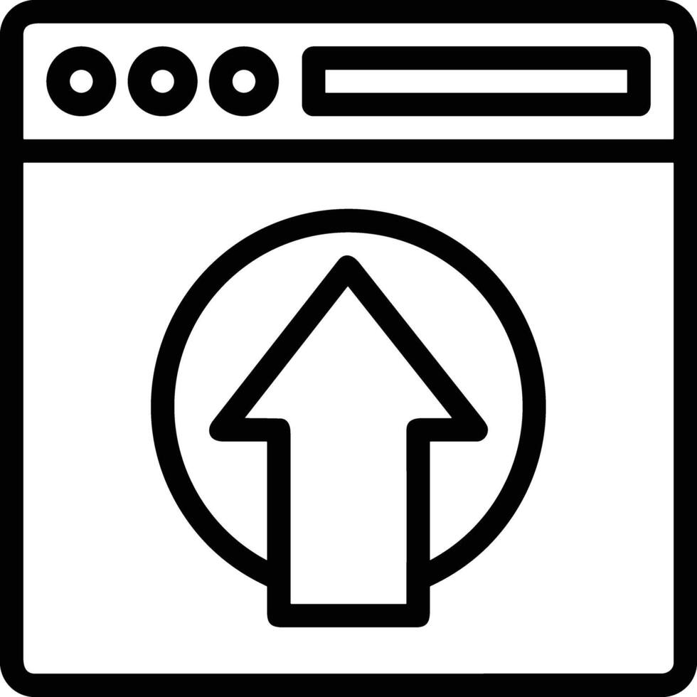 Upload icon symbol image vector