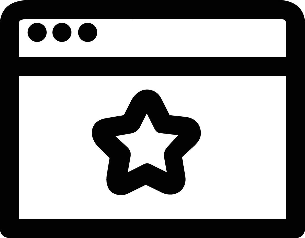 Star icon symbol Illustration vector
