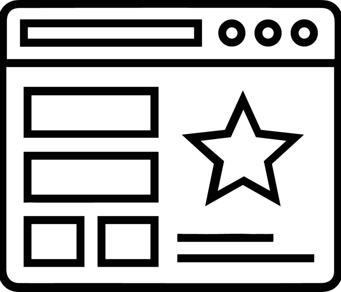 Star icon symbol Illustration vector