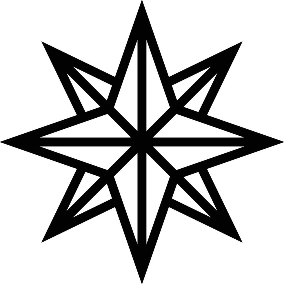 Star icon symbol Illustration vector