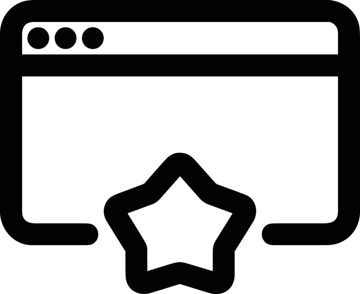 Star icon symbol Illustration vector