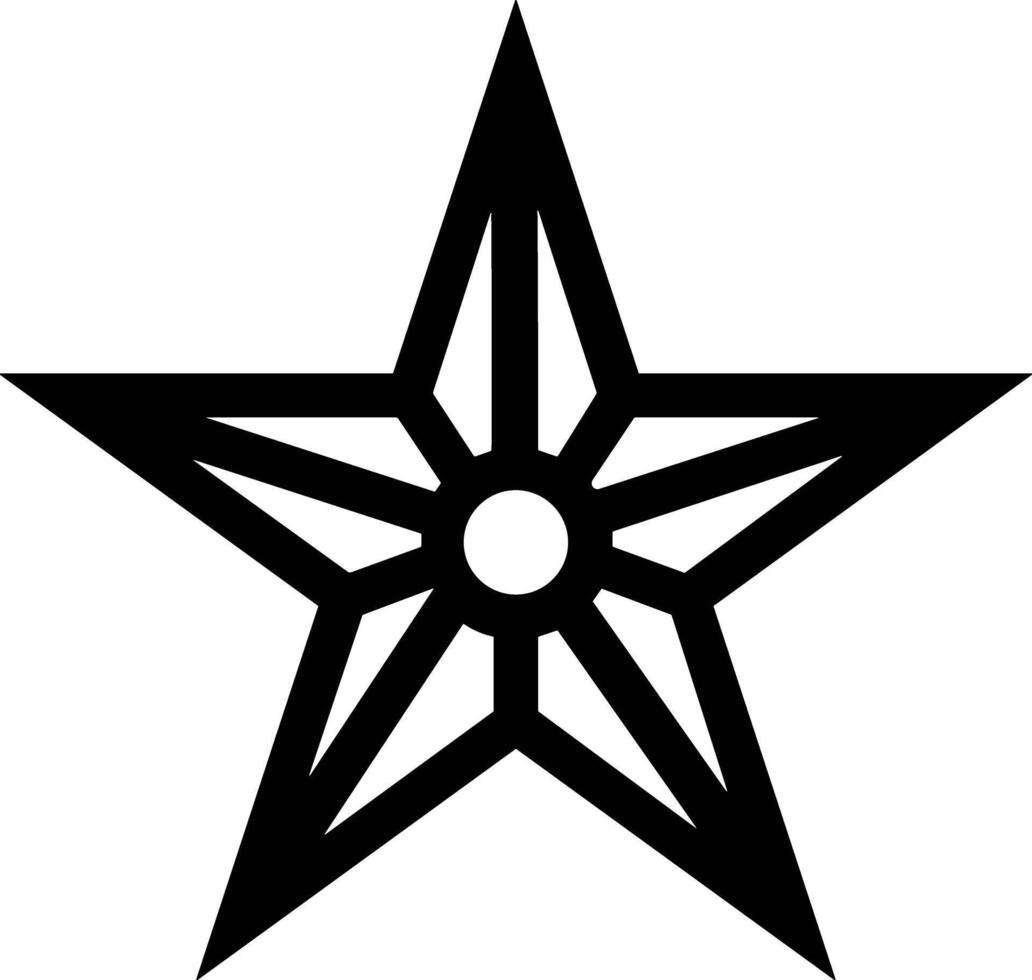 Star icon symbol Illustration vector