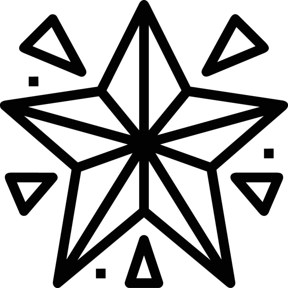 Star icon symbol Illustration vector