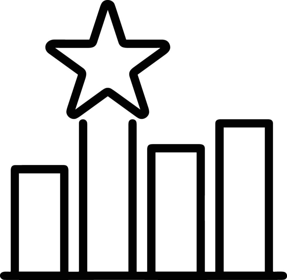 Star icon symbol Illustration vector