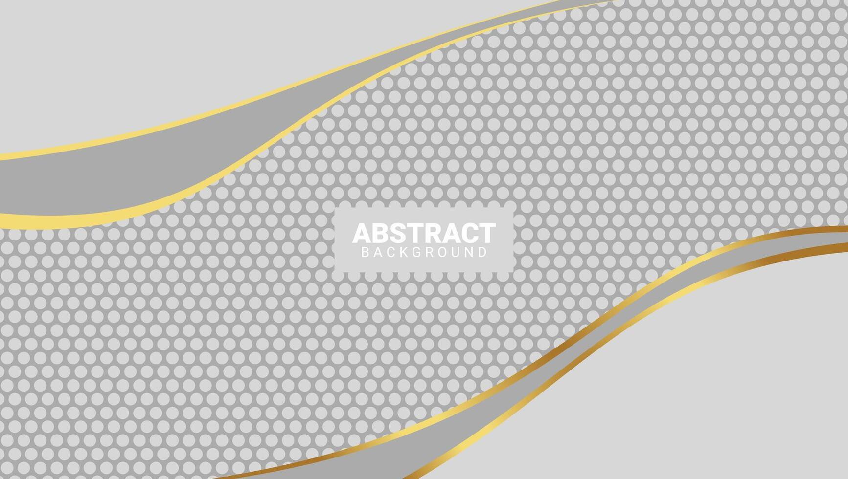 grey and golden abstract background vector