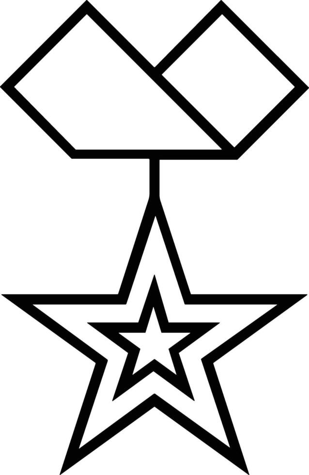 Star icon symbol Illustration vector