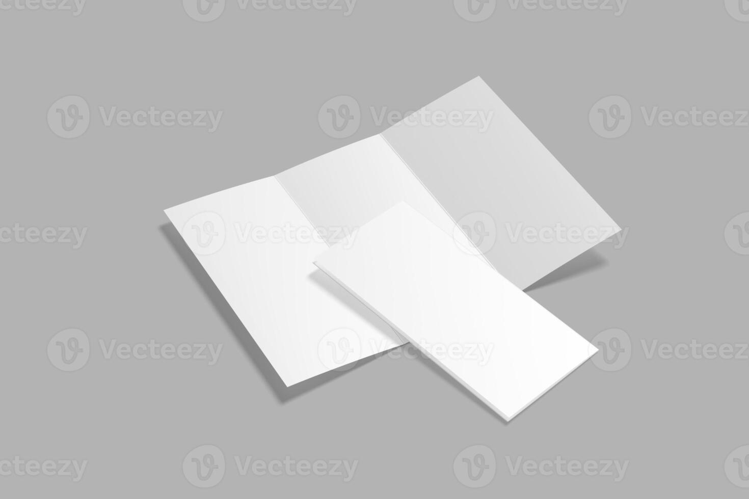 trifold brochure A4 template photo